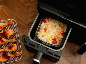 AIRFRYER BASKET DUAL - 2