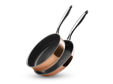 KUPARI HYBRID NON-STICK PAISTINPANNU+SAUTEPANNUSARJA - 2 OSAA - 1